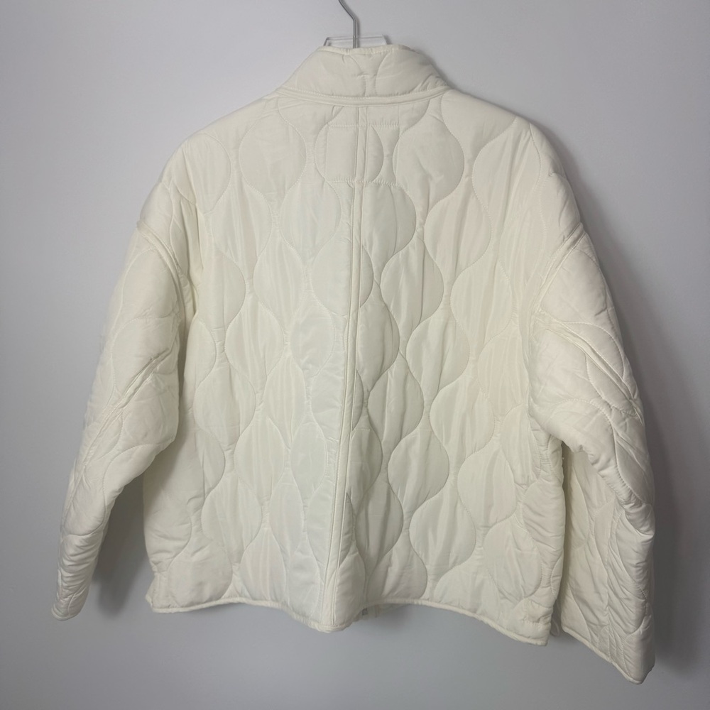 Lucky Brand Polyester quilted full zip jacket size xl - Picture 3 of 3